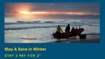 Stay for 3 nights, pay for 2!