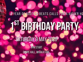 Boots n Beats 1st Birthday Ohope