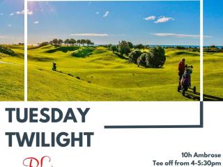 Tuesday Twighlight Golf Ohope Whakatane